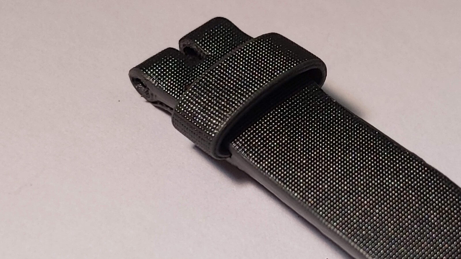 Calvin Klein Band/Strap Grey/Gray/Gris Stylish 9mm at the watch, 9mm atthebuckle