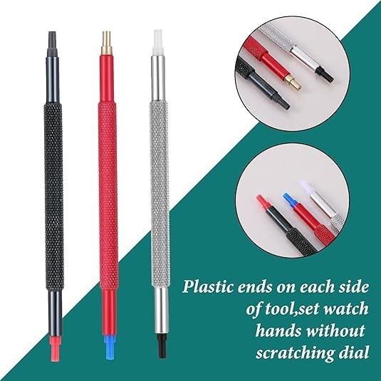 5Pc Watch Hand Setting & Removal Tool Kit – Steel