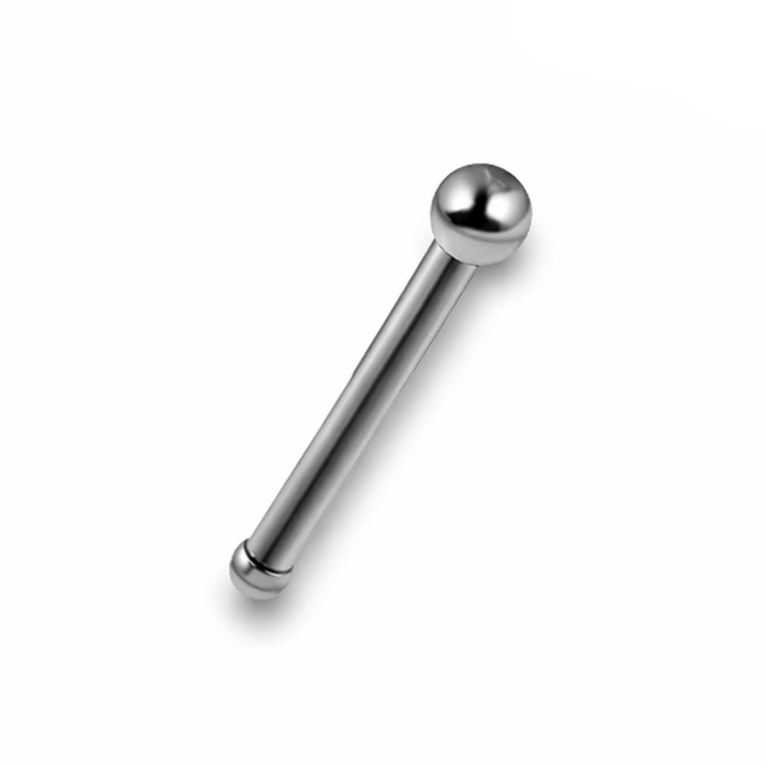 Titanium Nose Stud 1.5mm Ball 20g (0.8mm) G23 Surgical Grade Ball End Piercing