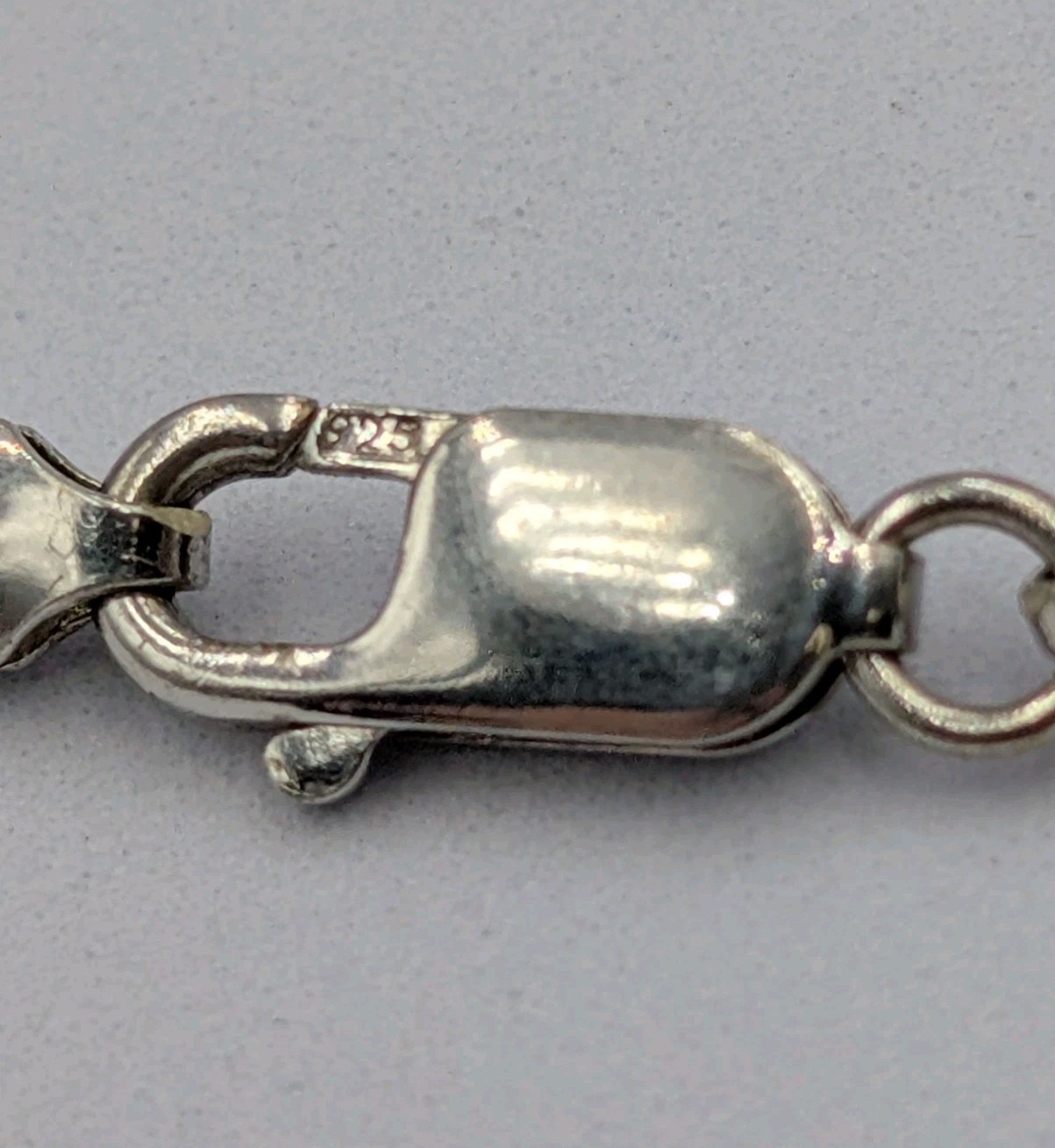 By RCI Vintage Sterling Silver 4mm Omega Italian Chain 925 Necklace 18″ – 20.1g