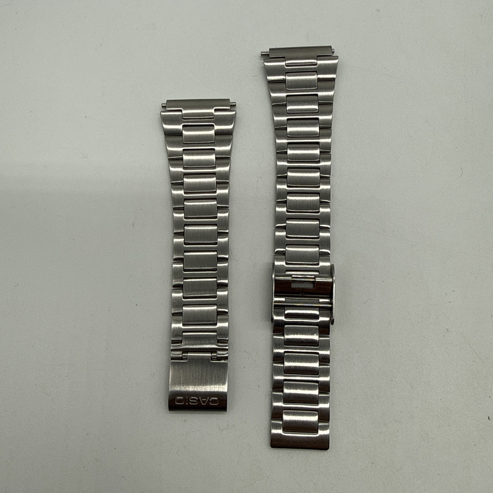 Casio OEM A158 A164 A168 Original Bracelet Stainless Steel Replacement Band NEW