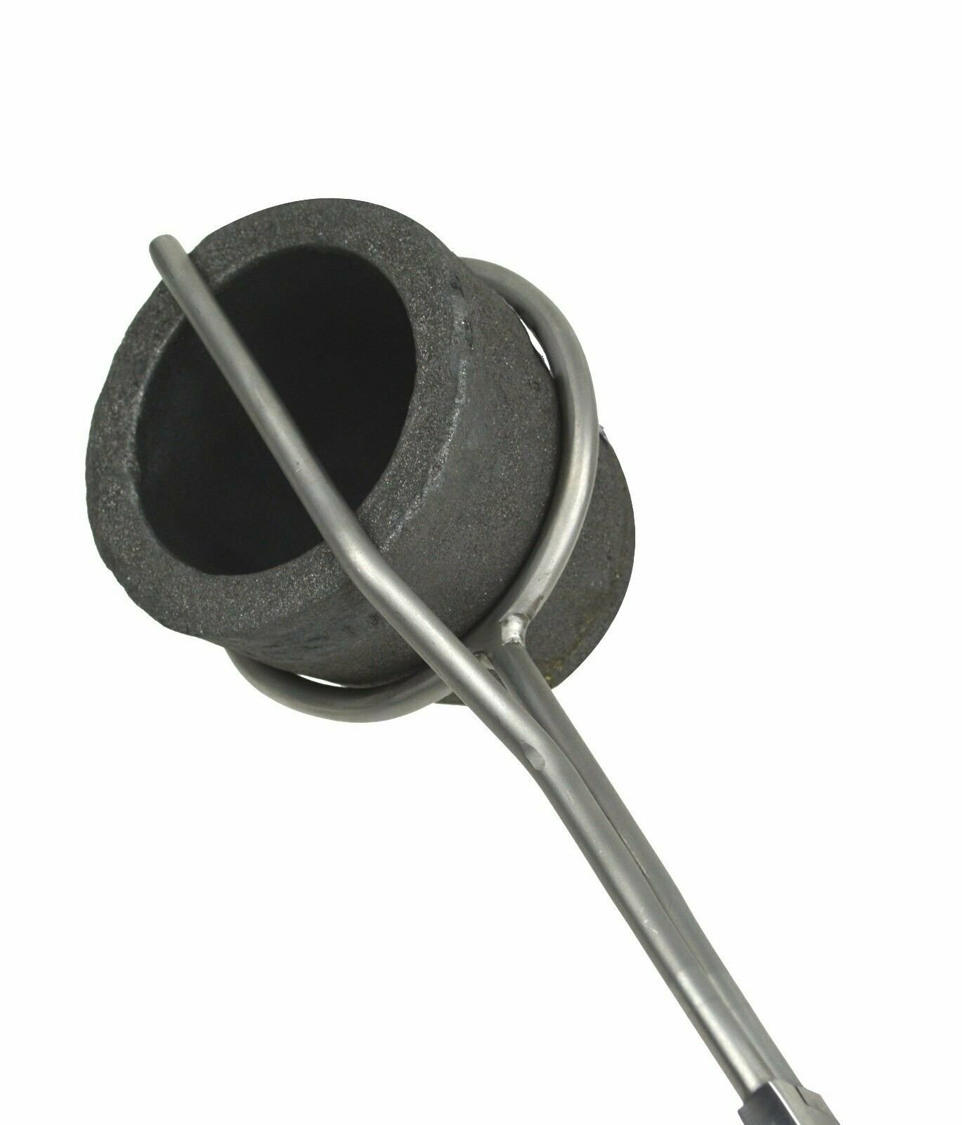 #1 1 KG CRUCIBLE POURING TONGS 13″ LONG CHARGING TONGS HOLDS UP TO 3″ DIA.