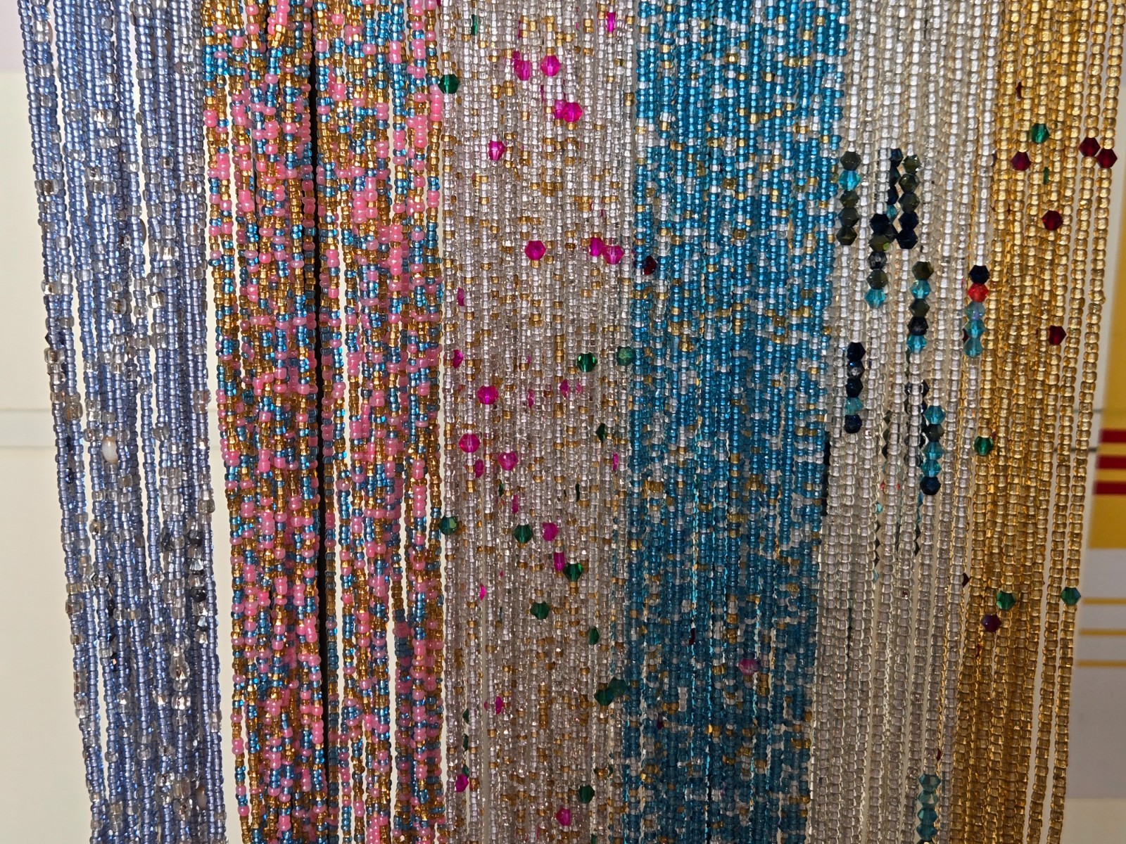 Bulk Ghana Waist Beads – 6 Mixed Patterns, Authentic Handmade