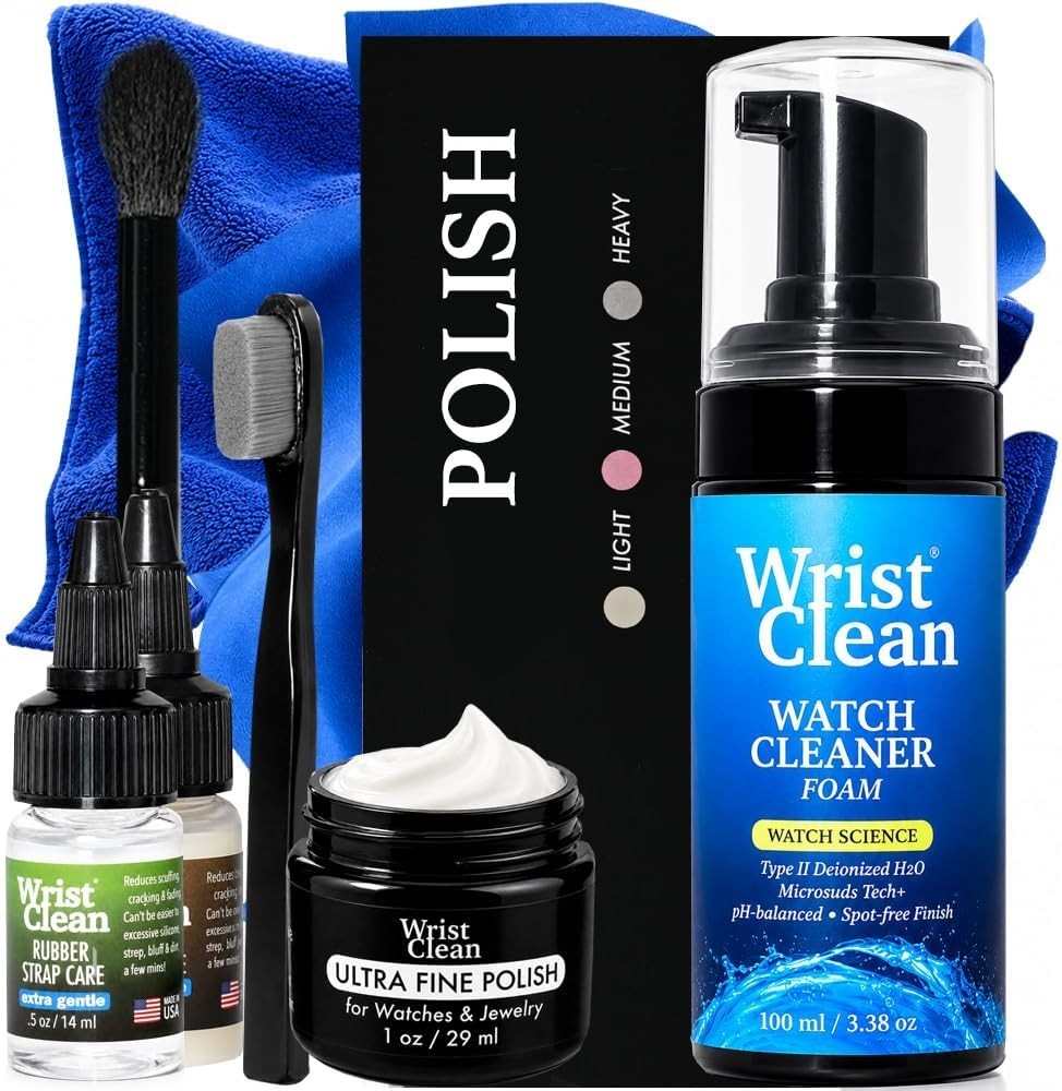 9-Piece Luxury Watch Cleaning & Polishing Kit – Protect Your Timeless Investment