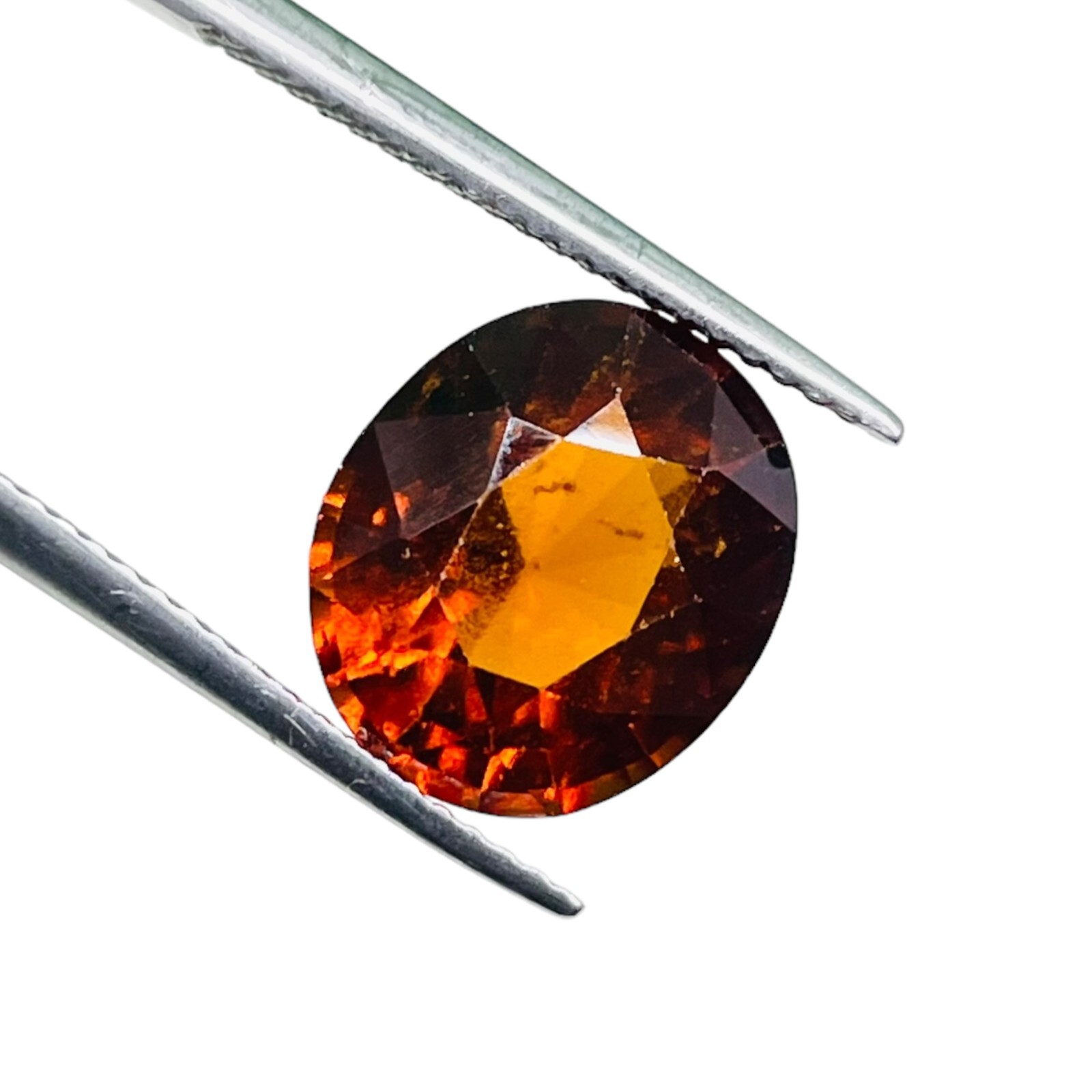6.45 Cts Certified Natural Hessonite Garnet Ceylon AAA Loose Untreated Gemstone