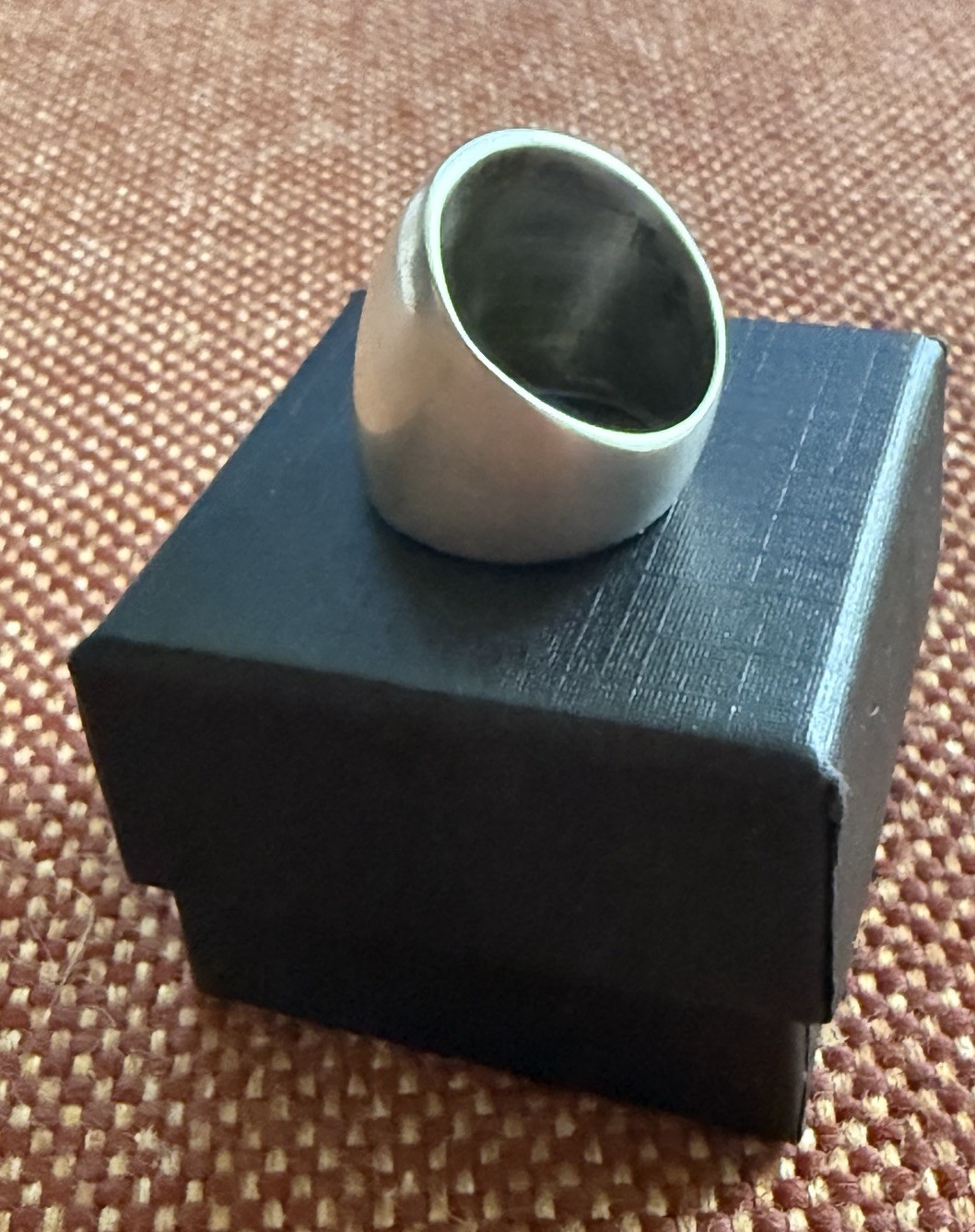 Sarah McGuire Studio Silver Sleeve Ring Size 5.5-6