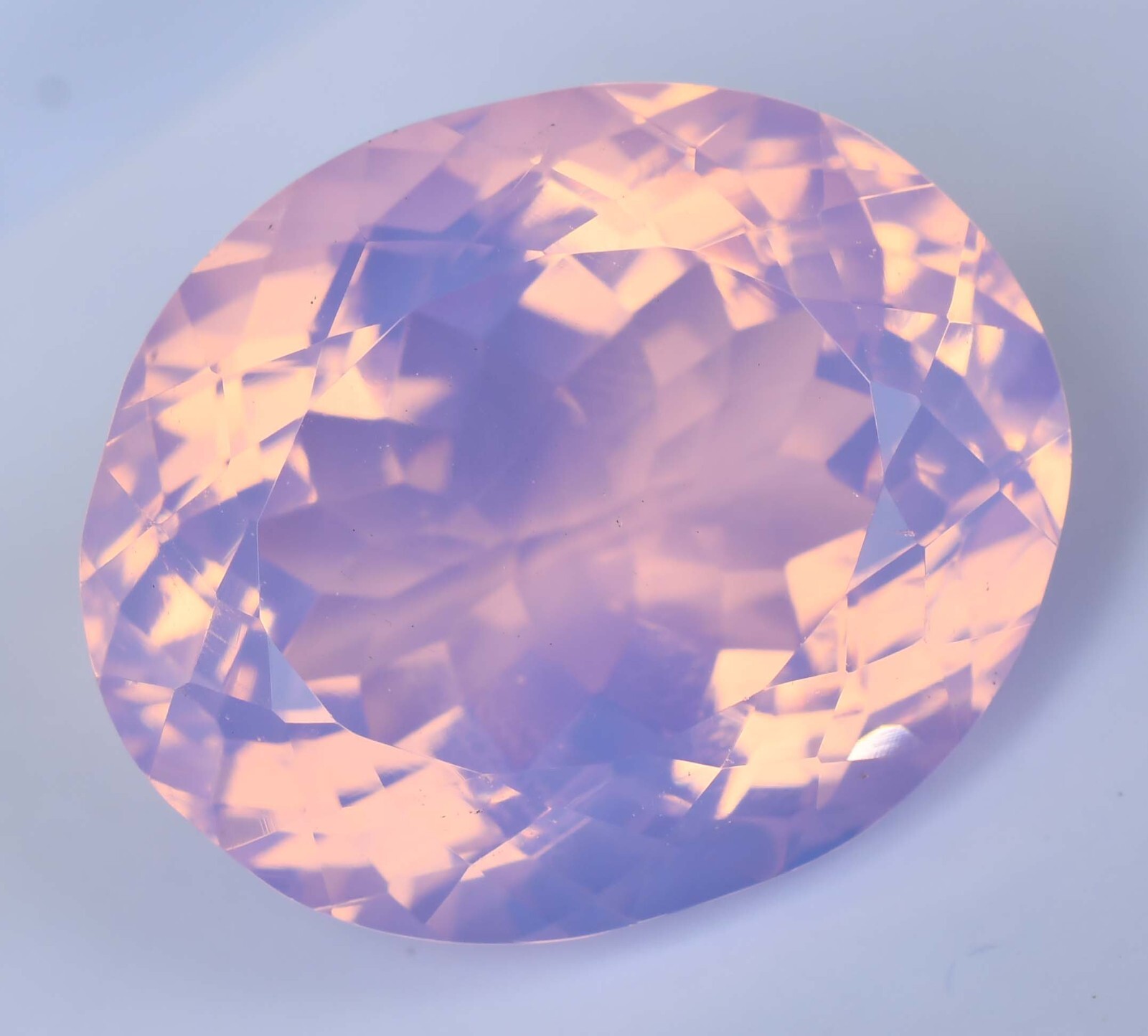Natural Pink Opal 39.80 Ct Oval Welo Untreated Australian Certified Gemstone