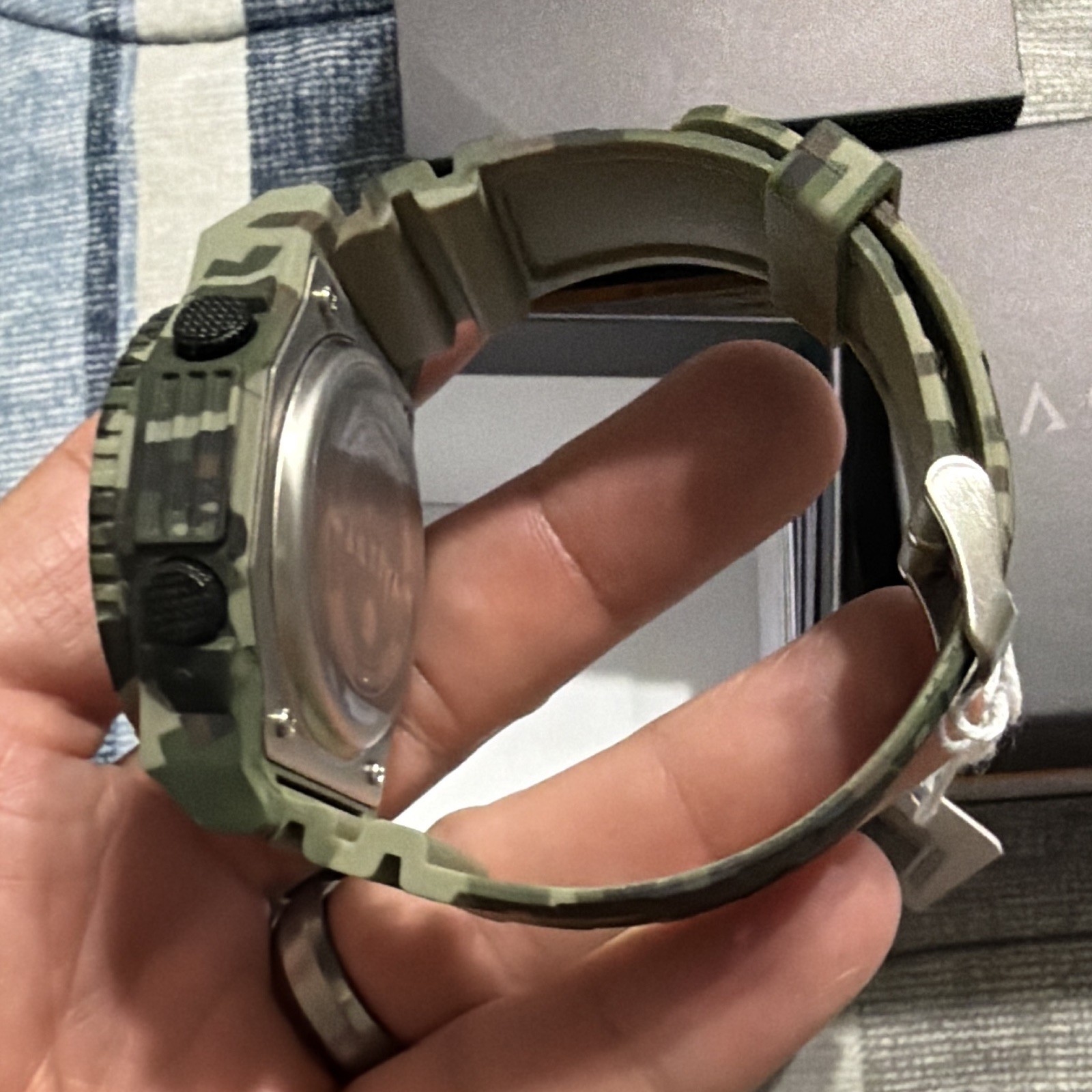 Activa X Invicta Men’s Digital Watch – 47mm. Camouflage. Green (ACW2355-004) NIB