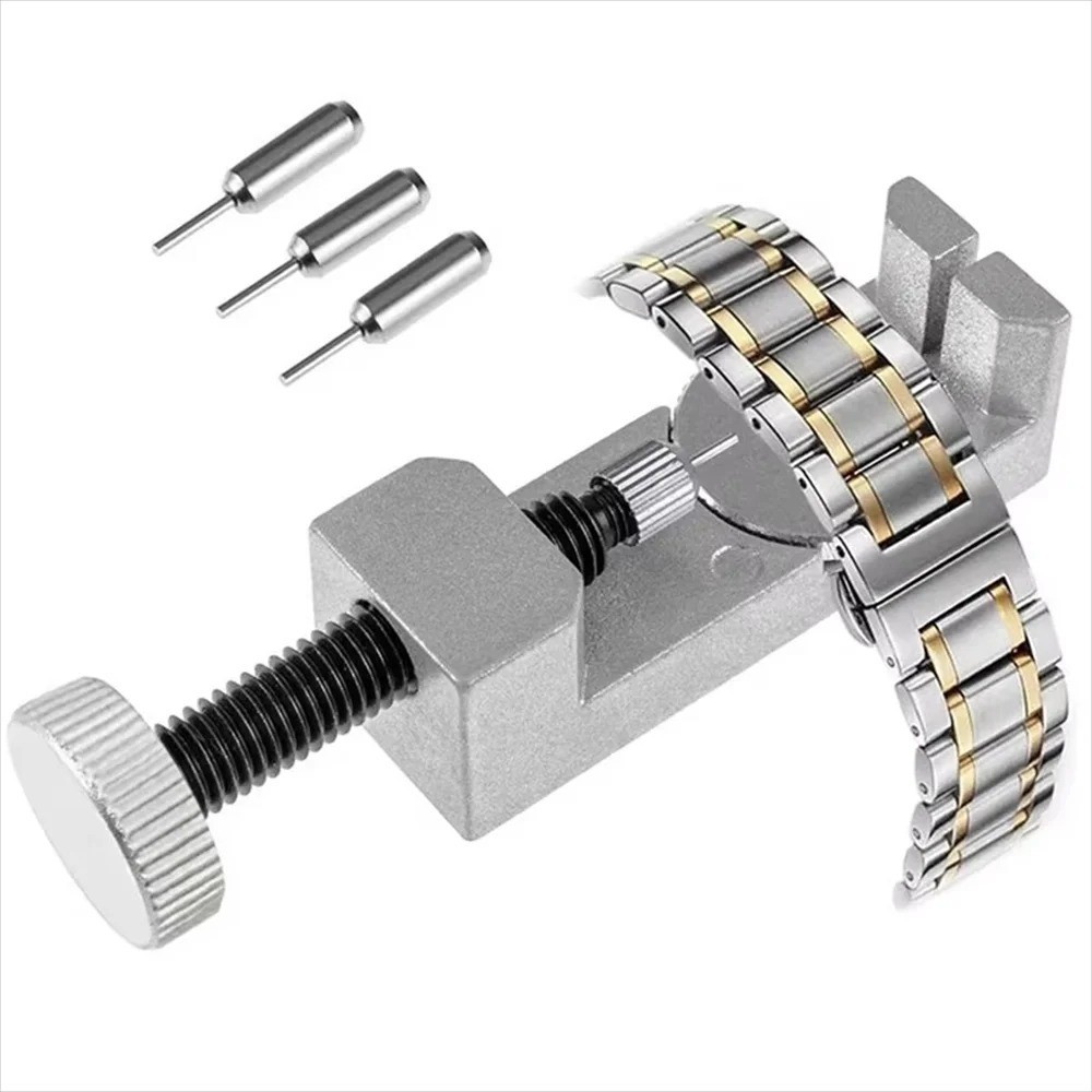 Metal Adjustable Watch Band Strap Bracelet Link Pin Remover Repair Tool Kit US