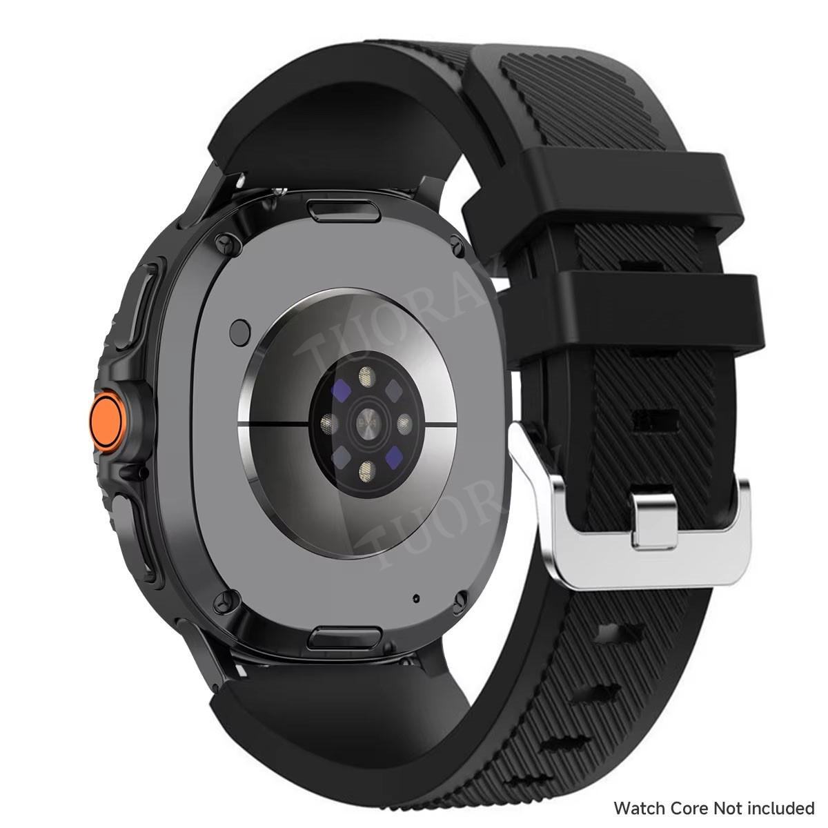 For Samsung Galaxy Watch 8/8 Classic/Ultra 47mm Silicone Band Strap Wristband