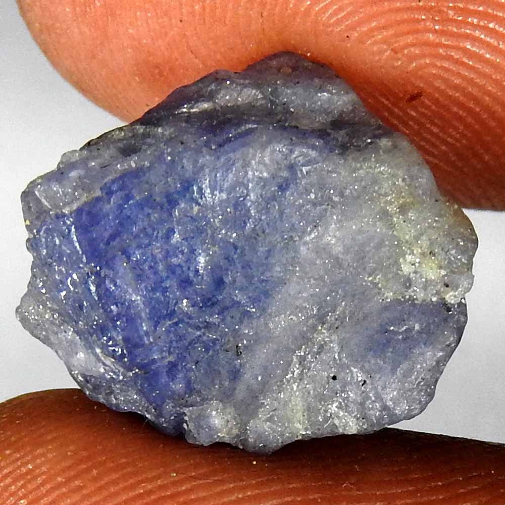 10.65 Ct. Natural Translucent Blue Tanzanite Mineral Rough Loose Gemstone