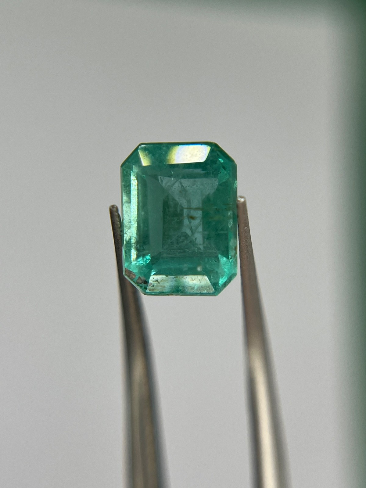 1.77 Ct Natural Emerald – Emerald Cut Green Beryl – 8.03 x 6.10 mm Loose EM38