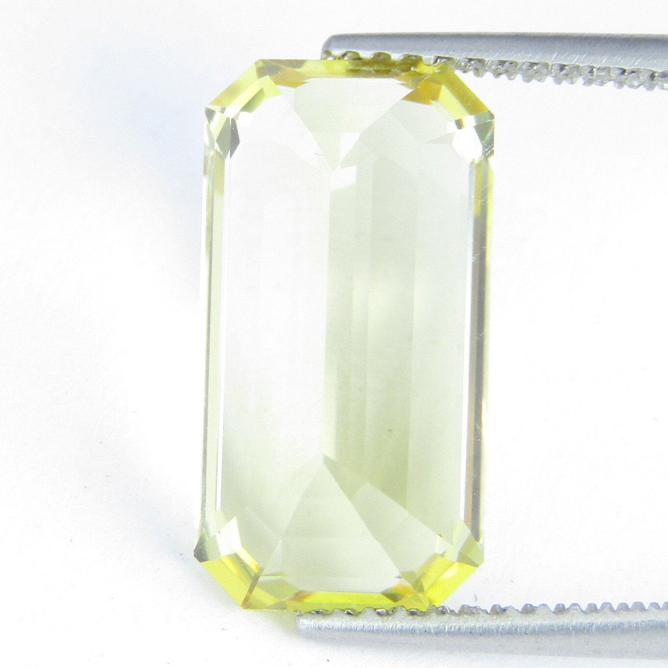 6.45Cts Glorious Natural Unheated Yellow Scapolite Emerald Shape Gemstone