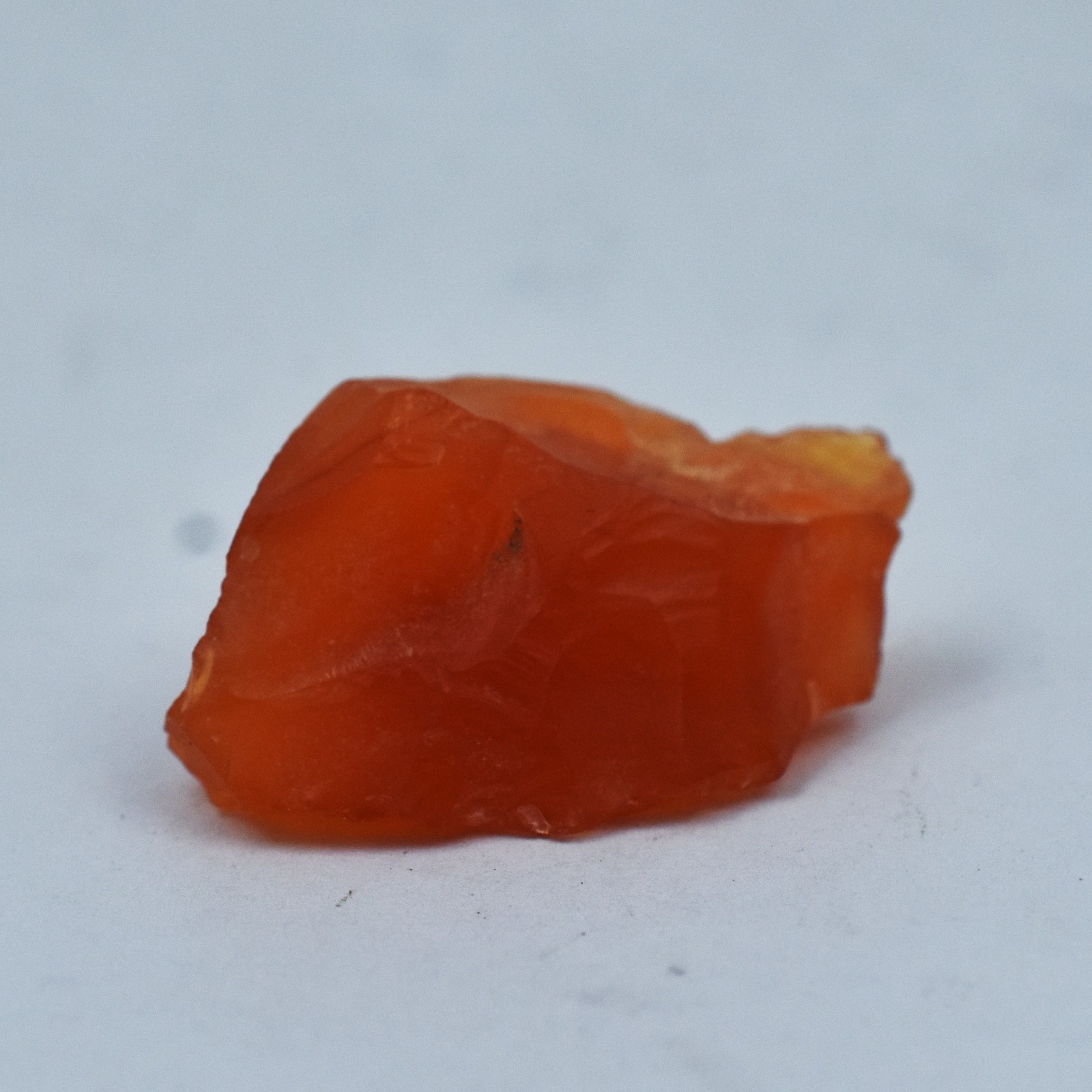 Uncut Orange Sapphire 169.2 Ct Natural Rough SAPPHIRE Certified Gemstone