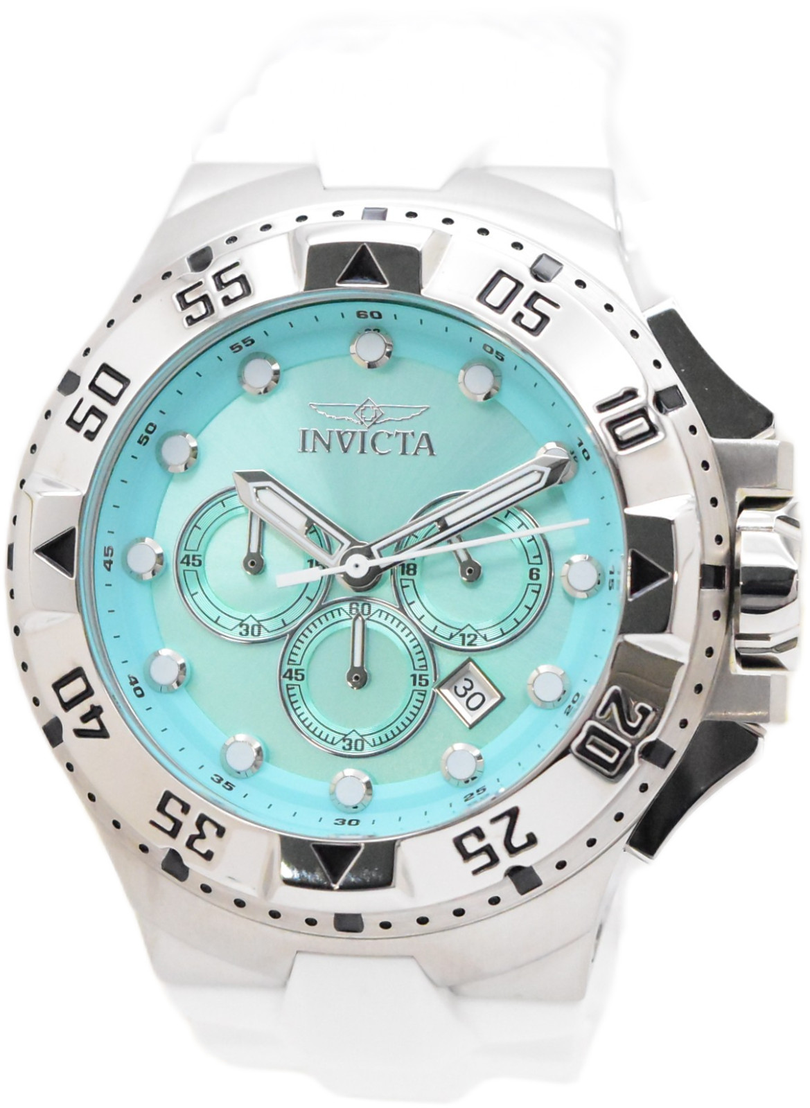 Invicta Excursion Kodar Men’s 50mm Turquoise Dial White Chronograph Watch 48534