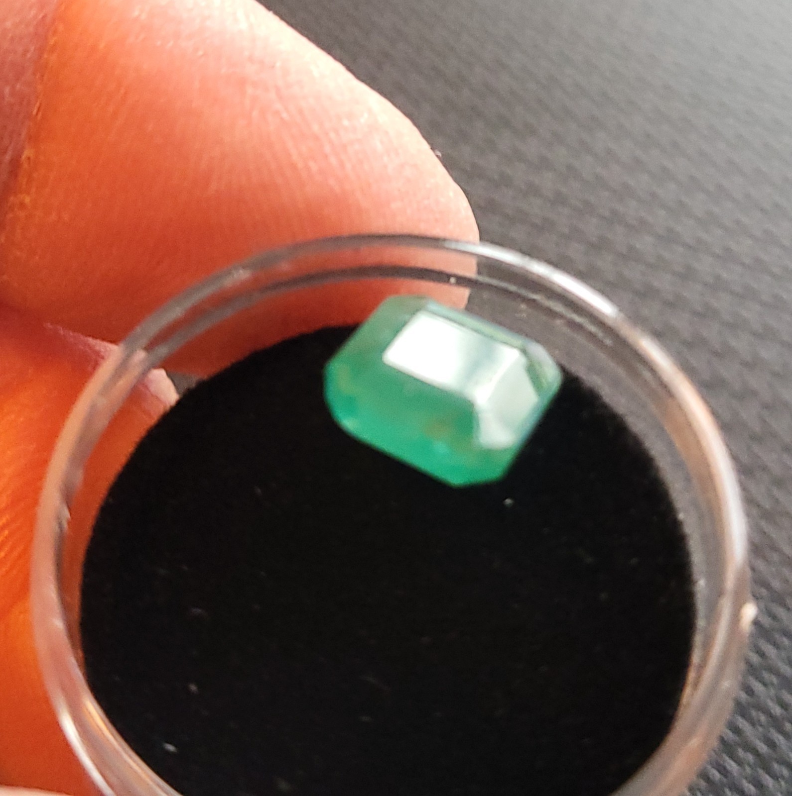 Natural Untreated Certified Rich Green Translucent Columbian Emerald 3.63ct