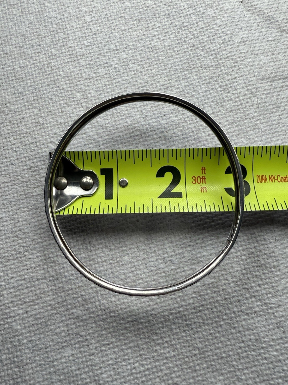 Sterling silver heart bracelet Bangle 8.8grams