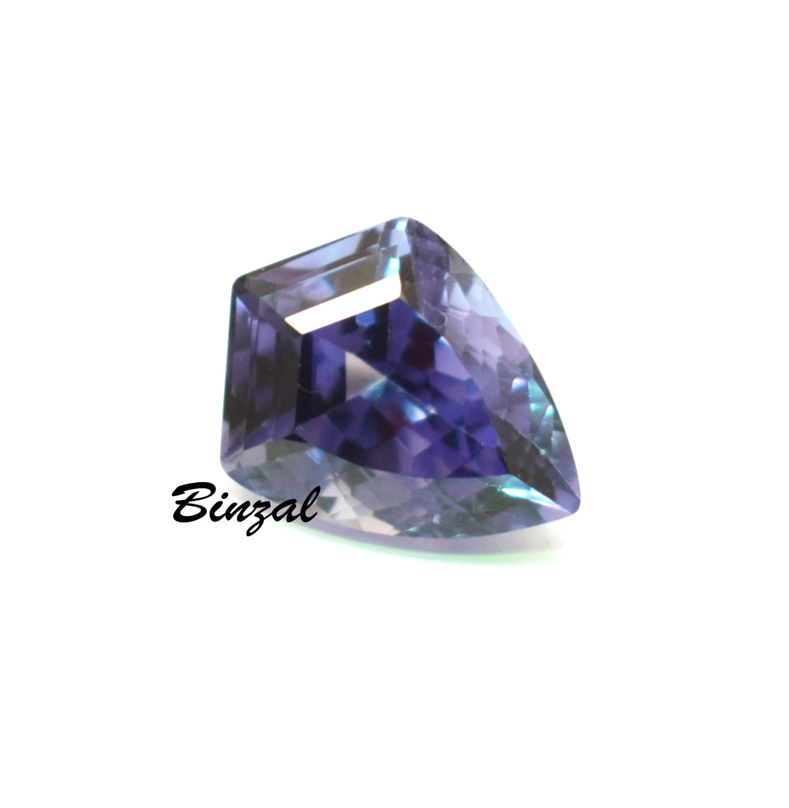 10Ct Russian Rarest Cut Color Shift Alexandrite Fancy Cut 15x11x8mm Gemstone