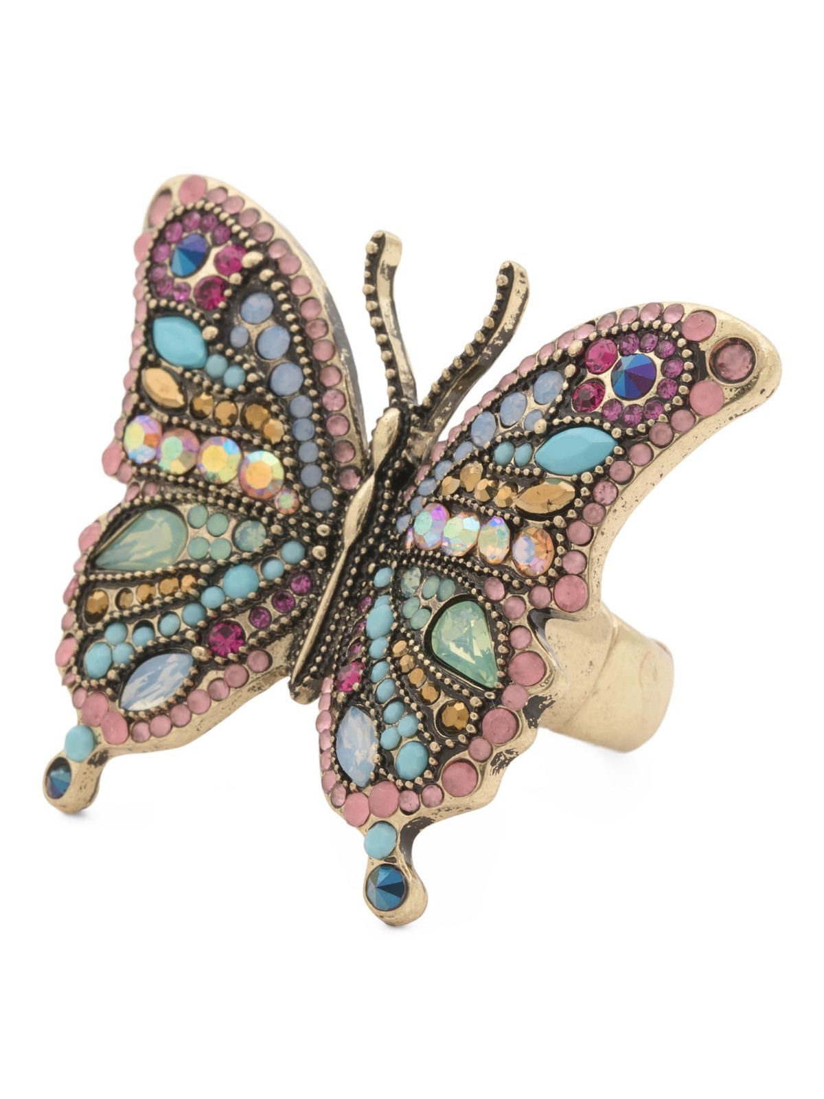 Betsey Johnson Butterfly Stretch Ring