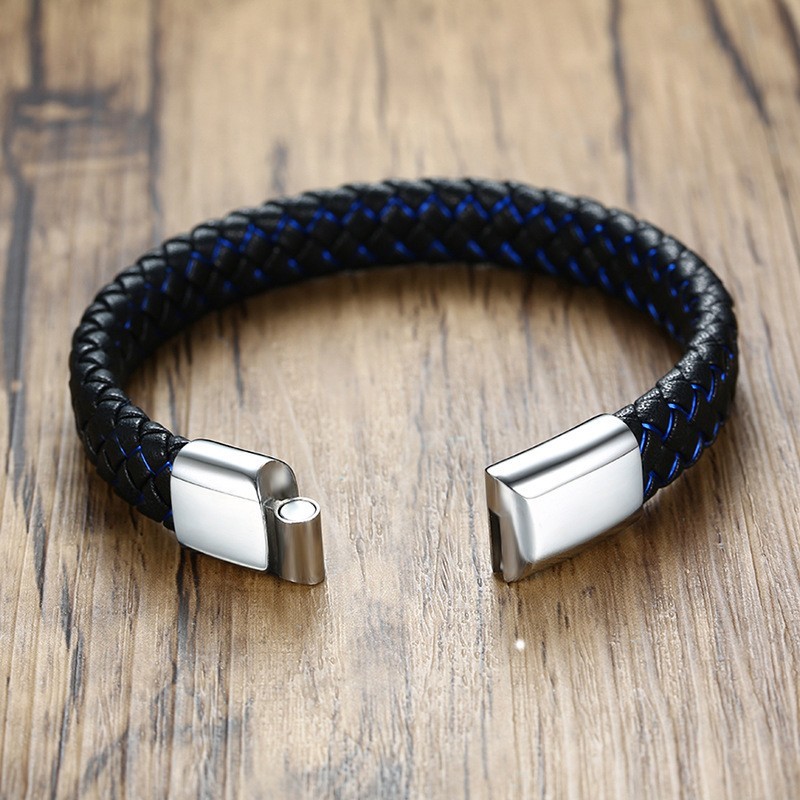 Free Engraving Medical ID Bracelet Paracord Stainless Steel Emergency Wristband