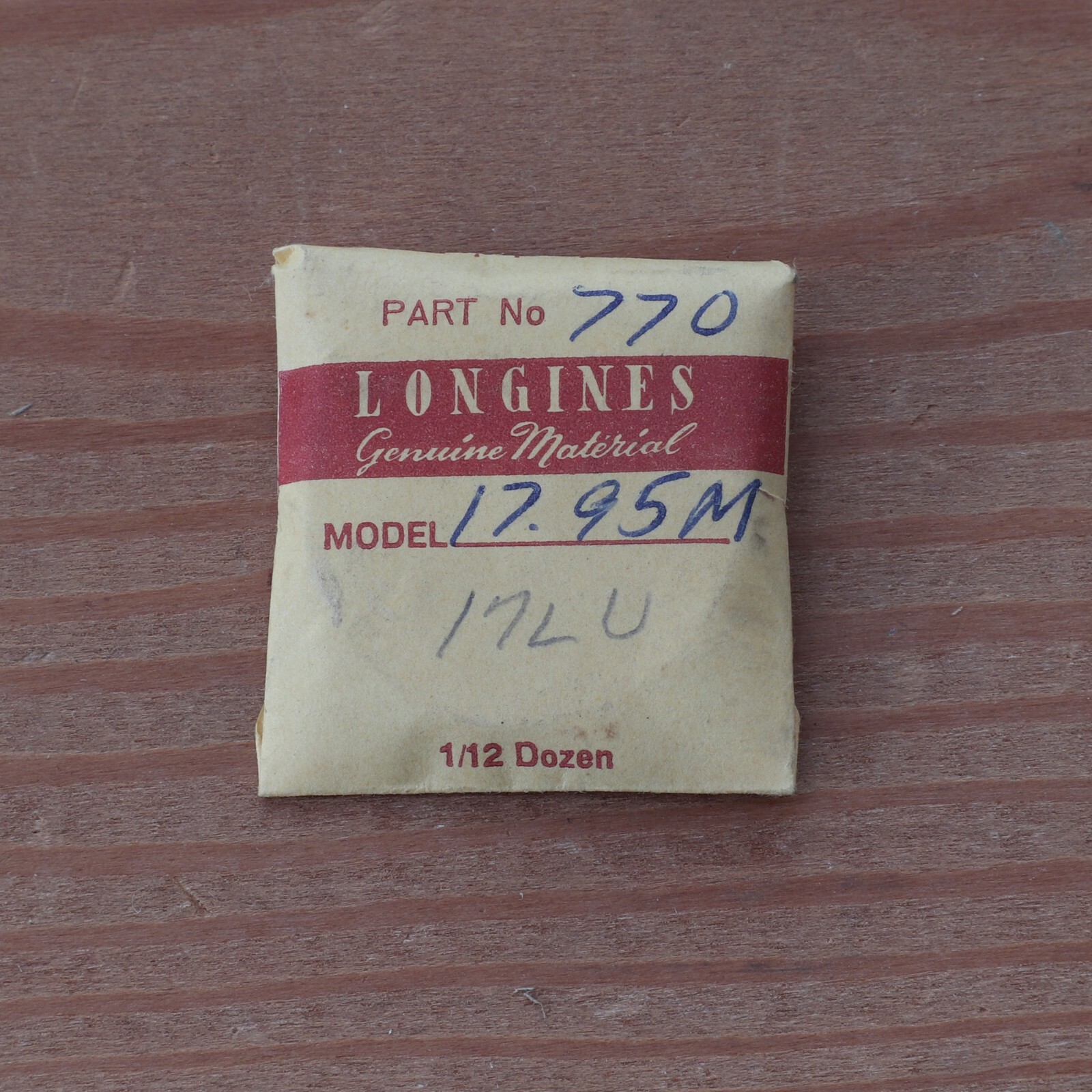 New Longines Genuine Swiss Cal 17.95M Watch Mainspring Part Watchmakers (G6D18)