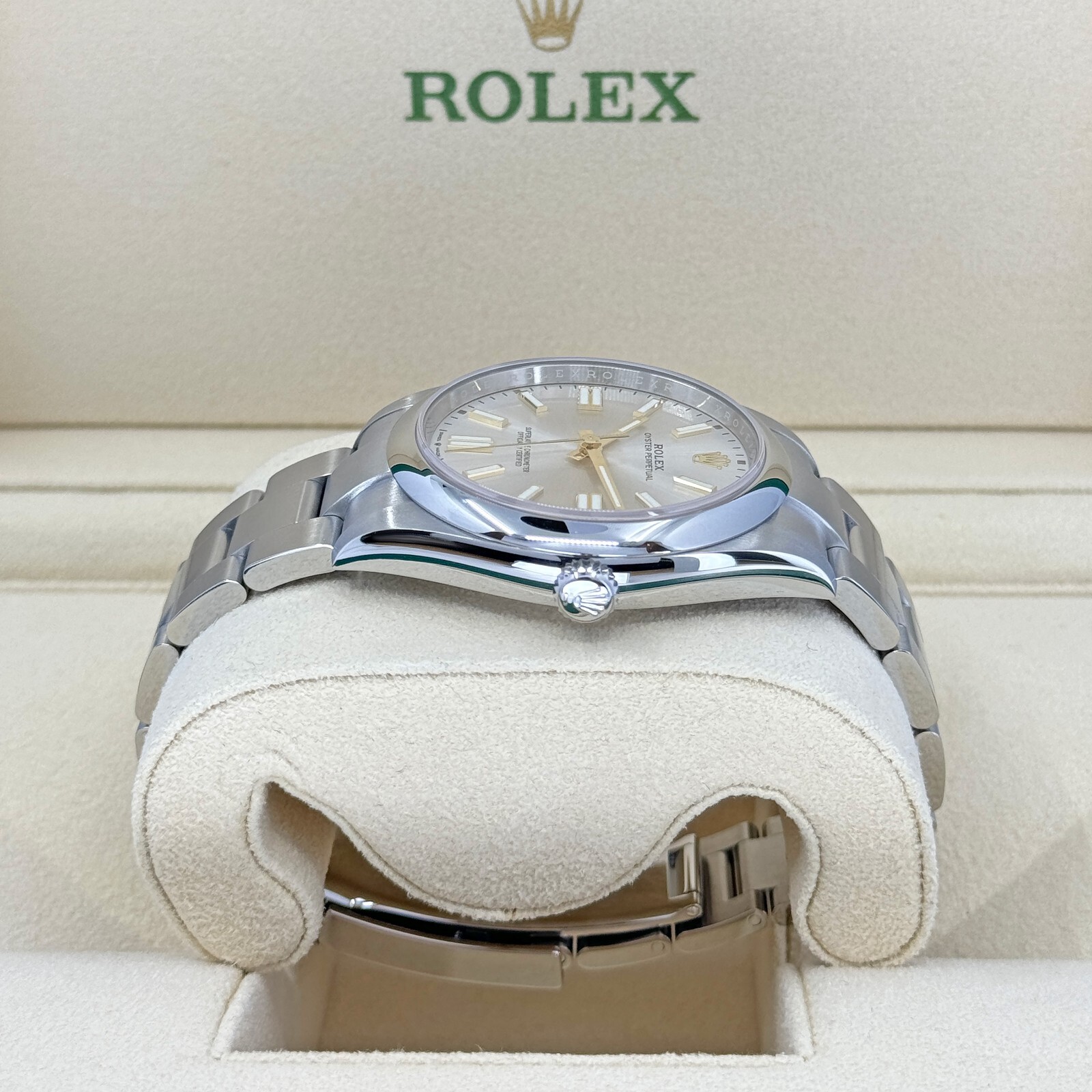 Rolex Explorer 41, Oystersteel, Silver dial, Ref#124300-0001, Unworn, 2024