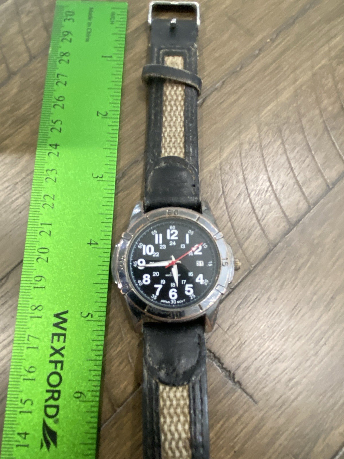 FMD Quartz Analog Men’s Watch New Battery FMD Men’s Military-Style Field Watch.
