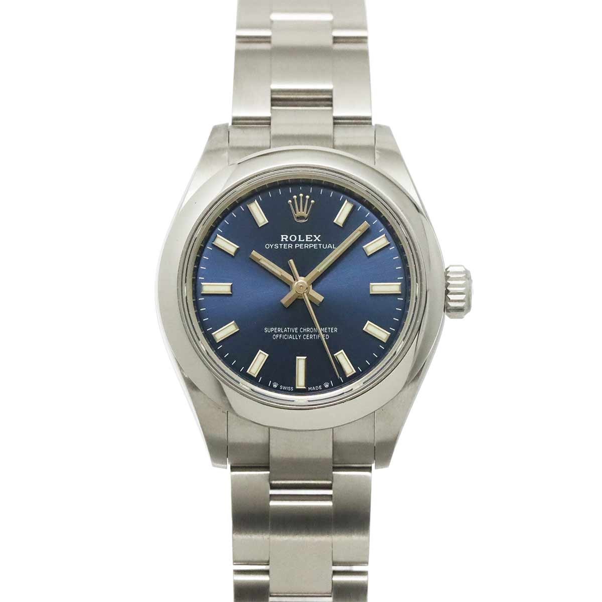 ROLEX Oyster Perpetual 276200 Serial Random Automatic Blue Dial 90334699