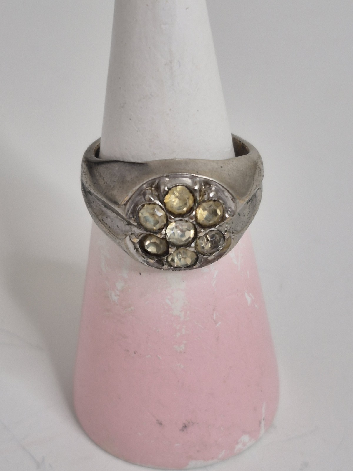 18KT HGE Men’s Ring Size 11 VTG (See Description)