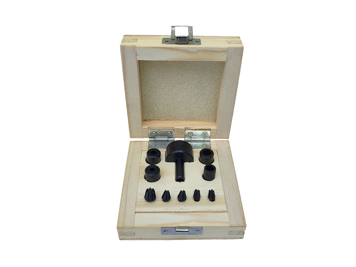 Claw Setting Jig Kit in Wooden Box – Jewelry Stone Setting Tool for Prong