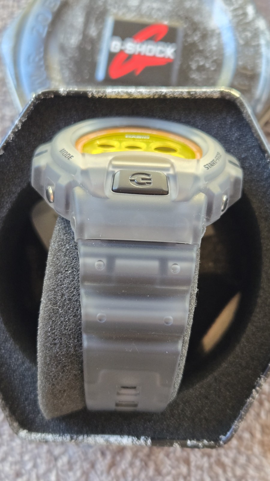 Casio G-Shock DW-6900LS-2JF Unisex Skeleton Jelly Watch