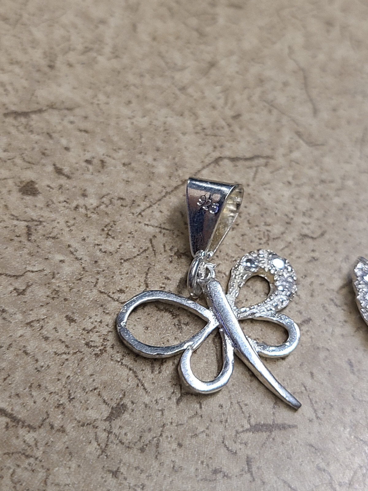 Lot of 2 925 Pendants 3 Grams tw