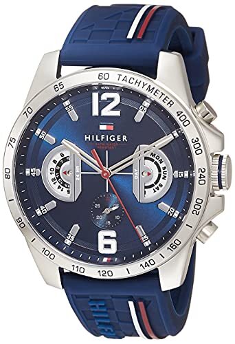 TOMMY HILFIGER DECKER 1791476 Men’s Watch, Blue