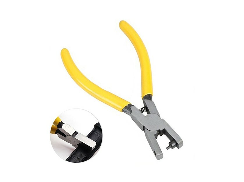 Watch Hole Punch Plier Eyelet Leather Hand Repair Tools Band Strap Link Belt