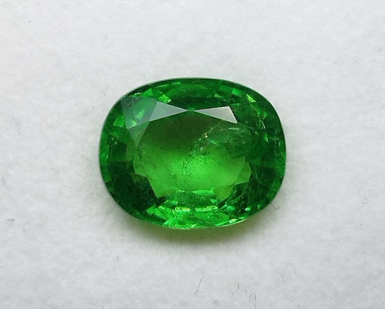 INVESTMENT 4.66ct GIA Certified Natural Vivid Green Tsavorite Garnet Loose Gemst
