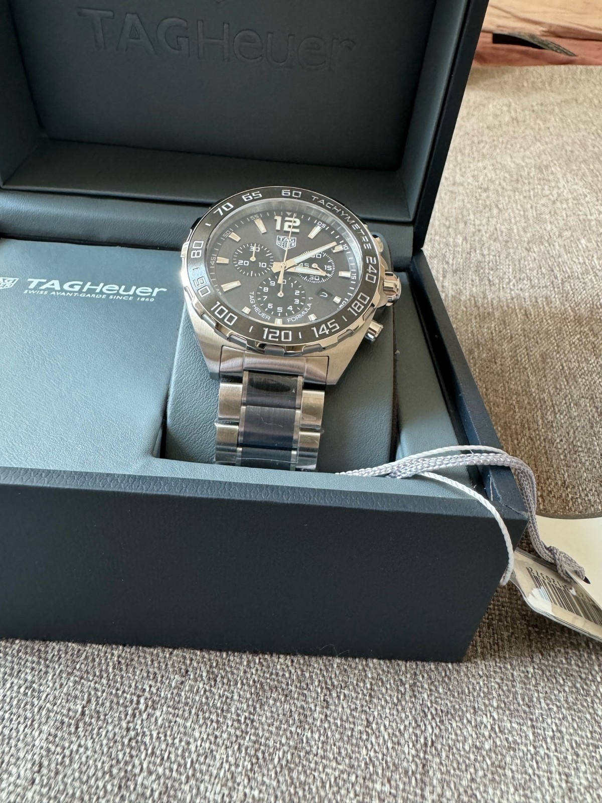 TAG Heuer Formula 1 Quartz Chronograph Grey Dial Men’s Watch CAZ1011.BA0842