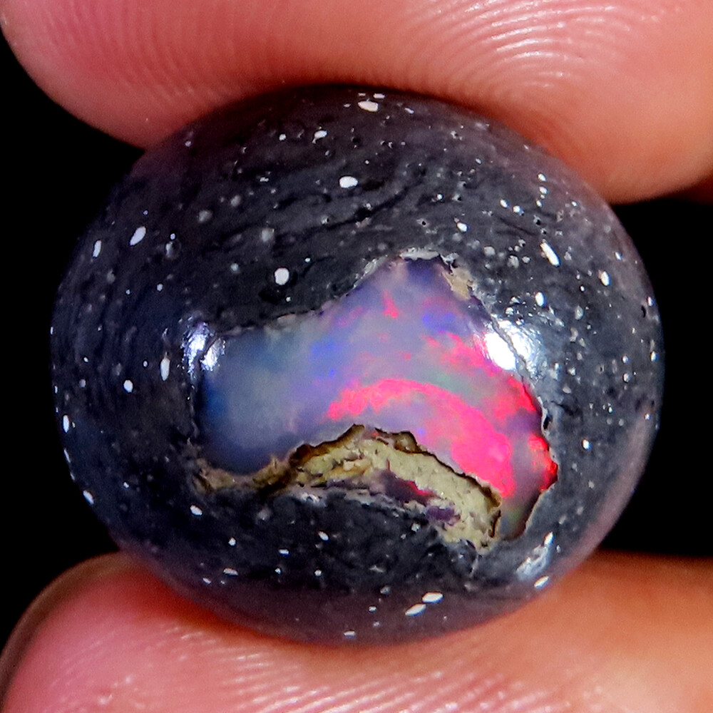 NATURAL MEXICAN FIRE OPAL MIX SHAPE CABOCHON LOOSE GEMSTONE (SIZE 10-26 MM)