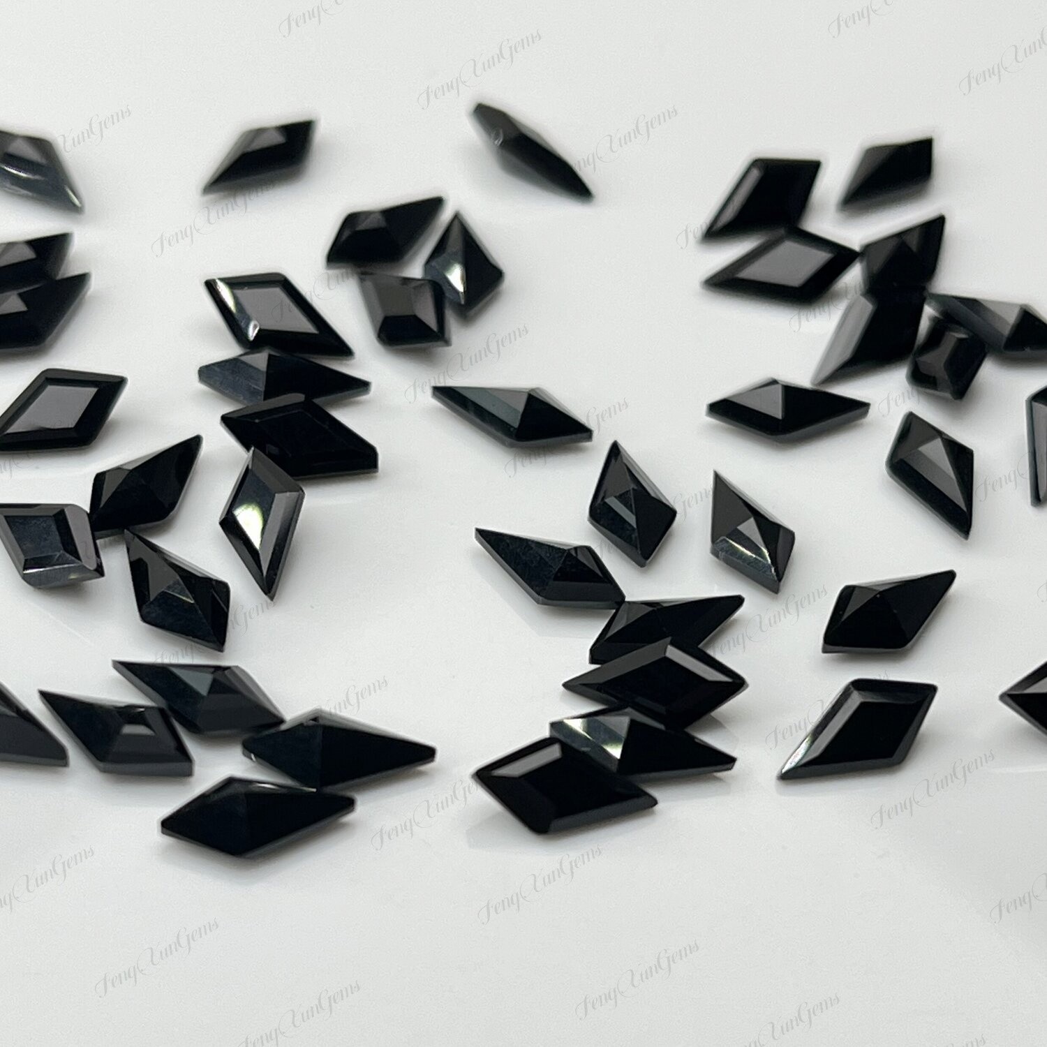 Wholesale Cubic Zirconia Kite Cut Multicolor Color Loose Gemstone For Jewelry