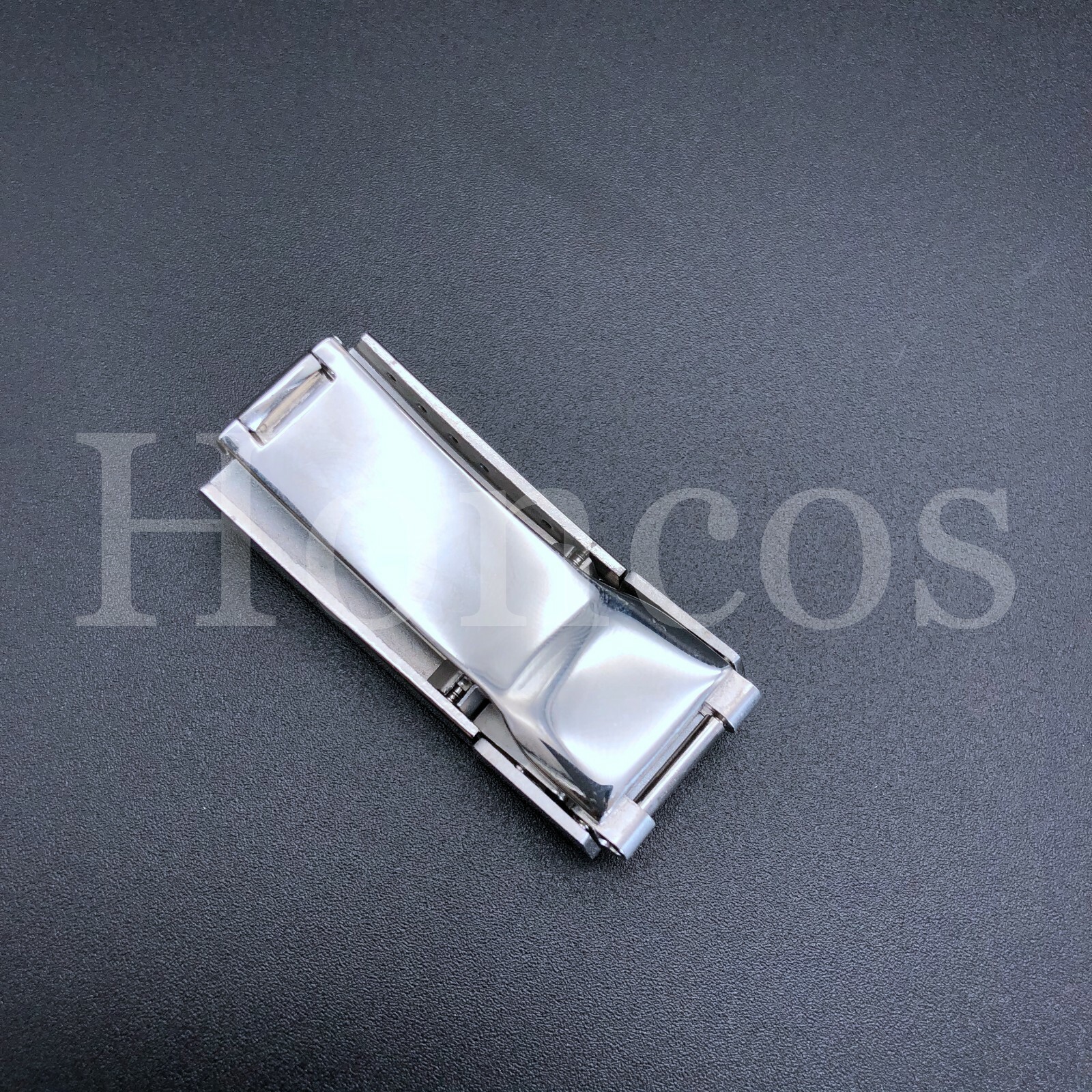 FLIP LOCK CLASP BUCKLE FITS FOR ROLEX SUB OYSTER WATCH BAND SHINY/CENTER