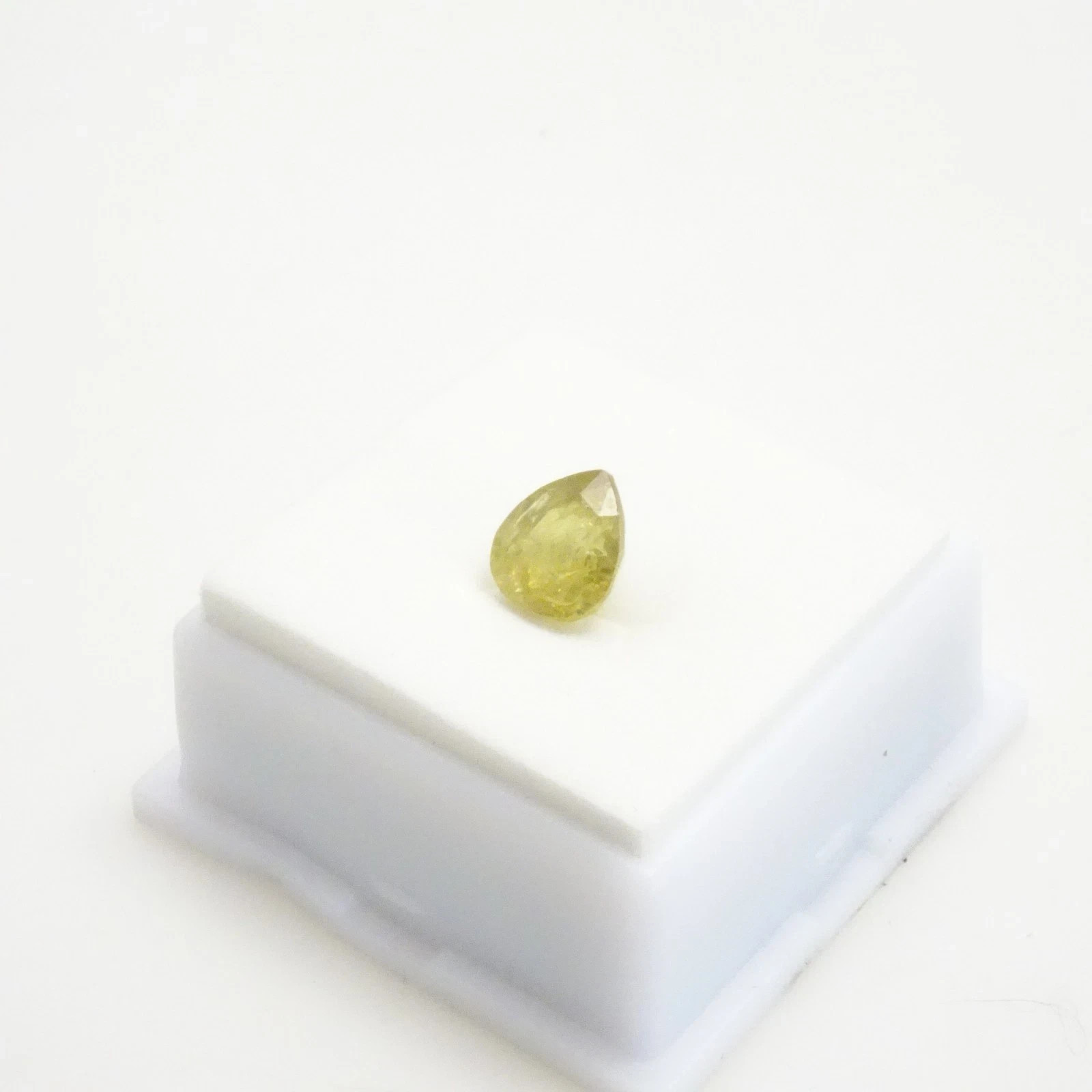 Natural 3.29ct Pear Shape Demantoid Garnet – 9.25×8.25mm – Demantoid Garnet