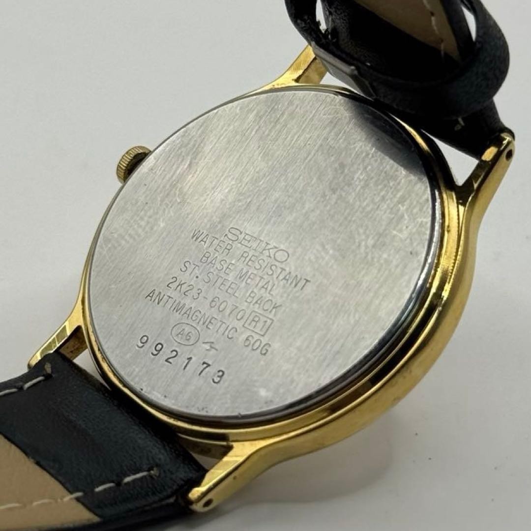 Working Item SEIKO Avenue Quartz New Battery Small Second Watch