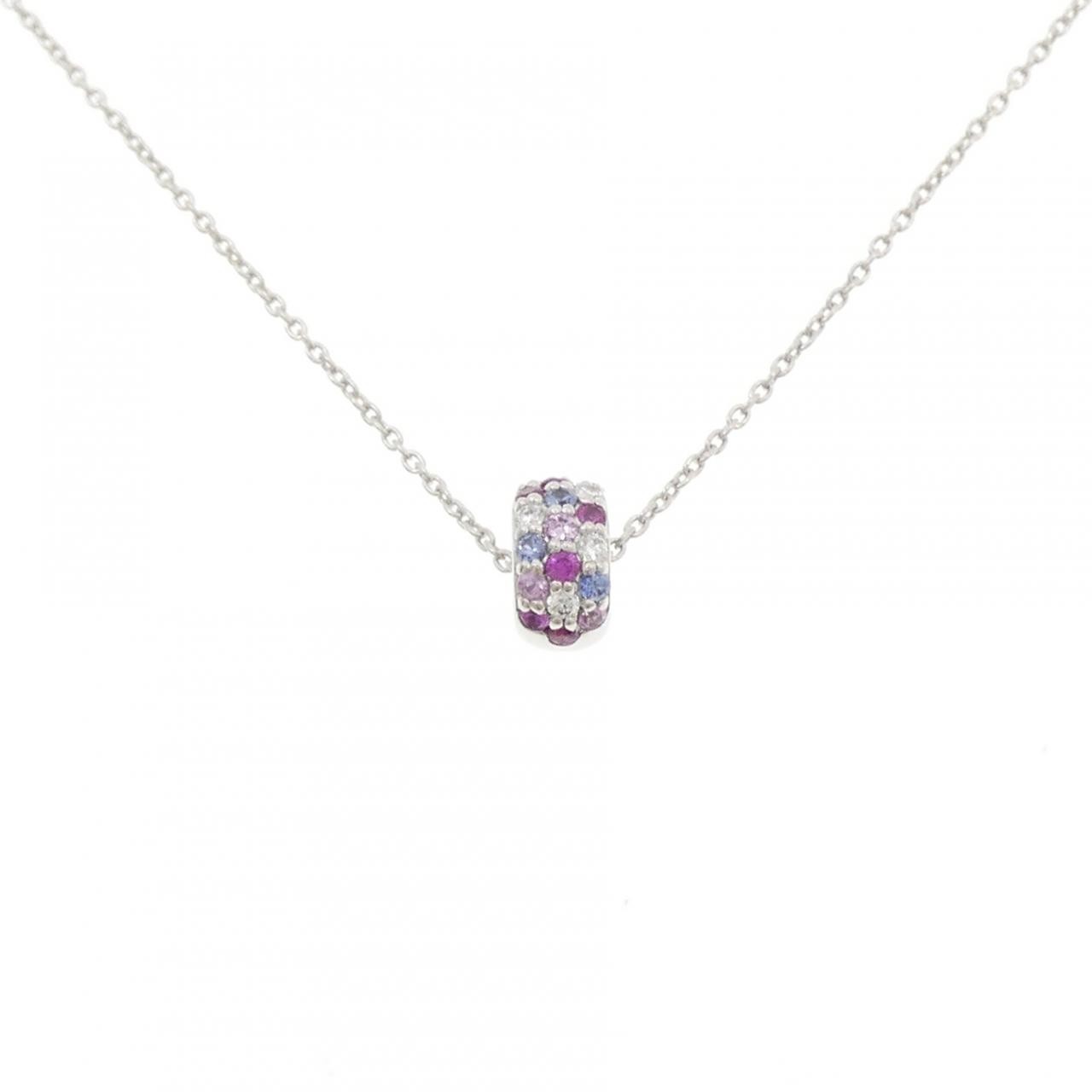Authentic Ponte Vecchio Rotondo Necklace 0.15CT #270-004-264-4009