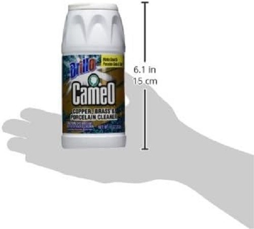 Brillo Cameo Copper, Brass & Porcelain Cleaner, 10 Ounce (Pack of 1), Multi