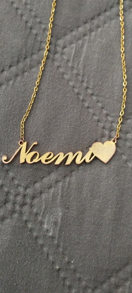 Personalized Custom Name Necklace Women Stainless Steel Nameplate Pendant Gift