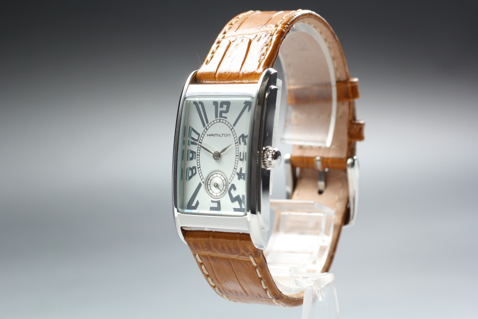 [Near MINT] Hamilton Ardmore H114110 24mm White Dial Quartz Unisex Vintage Watch