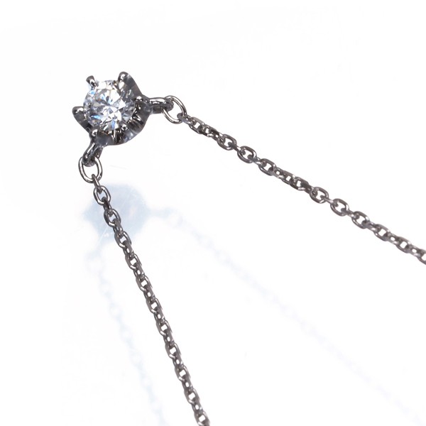 Necklace Diamond Solitaire 850 Platinum