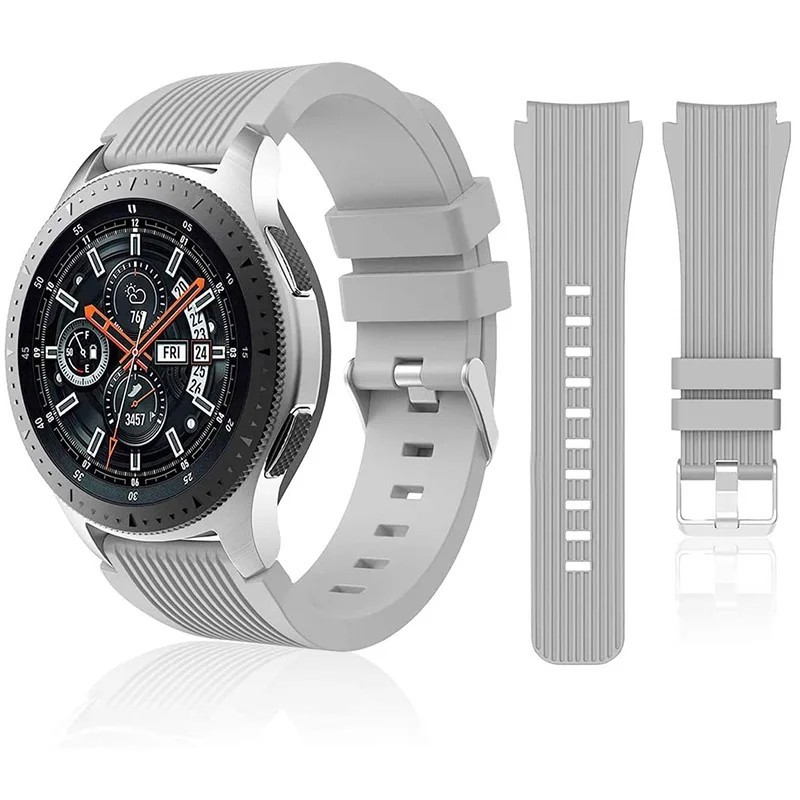 Silicone Watch Band Strap for Garmin Vivoactive 3/5 Forerunner 245 645 Music