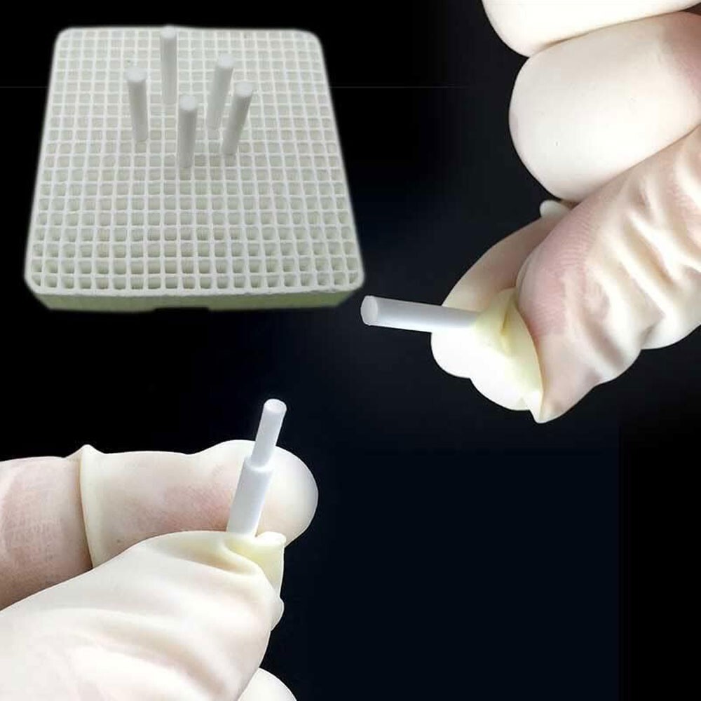 40pcs 1″ Soldering Ceramic Pins Jewelry Making Tools for Honeycomb Board Block