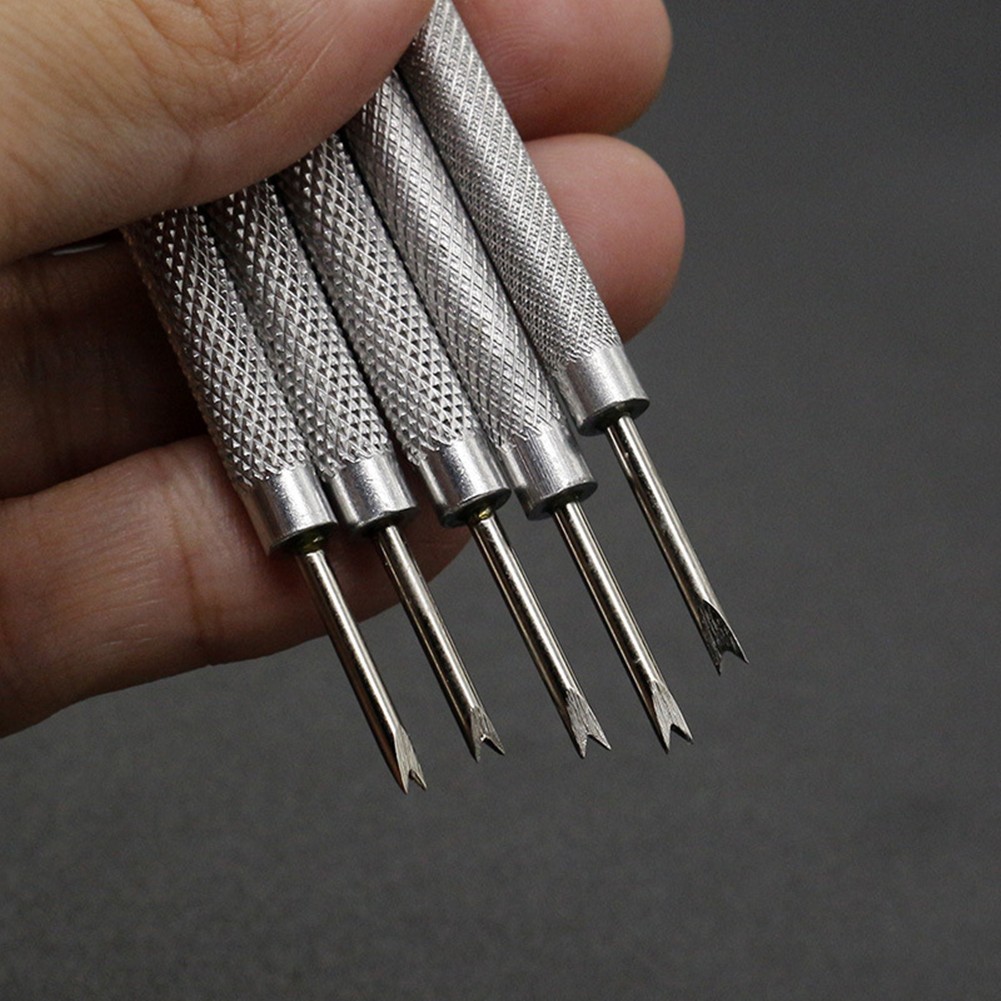 3Pcs Watchmaker Watch Band Spring Bars Strap Link Pins Remover Steel Repair Tool