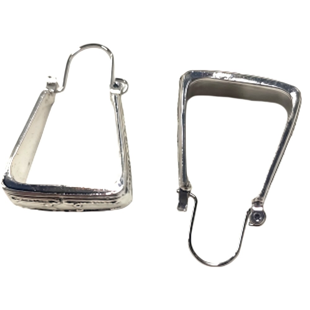 Silvery For Boho Unique Vintage Earrings Stirrup Horse Jewelry Retro Style Women
